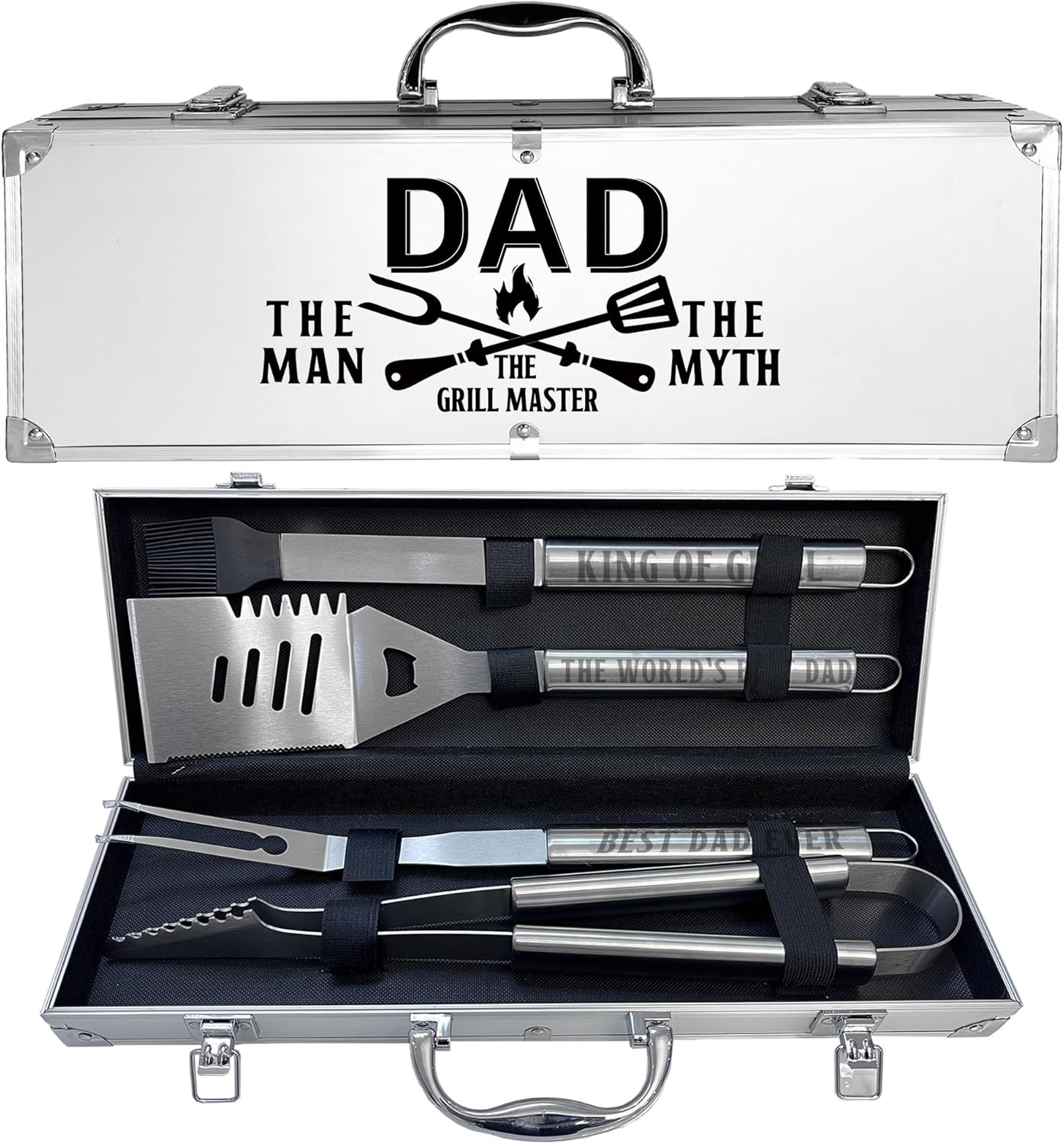 Dad Gifts from Daughter, Fathers Day Dad Gifts for Him Heavy Duty Grilling Accessories Kit for Ba... | Amazon (US)