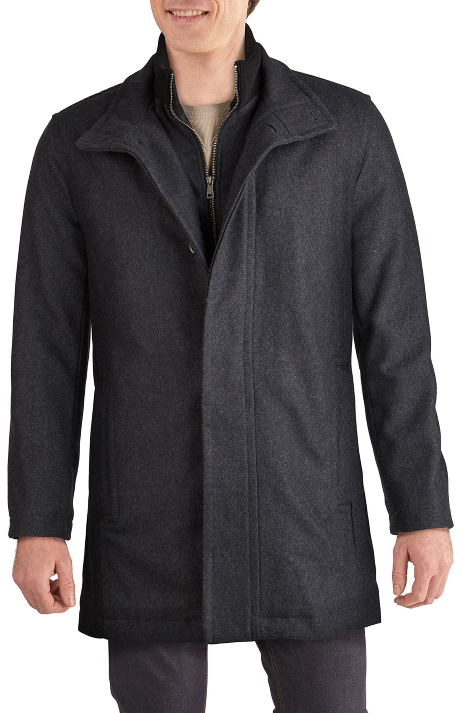 Melton Wool Blend Topcoat | Nordstrom | Nordstrom