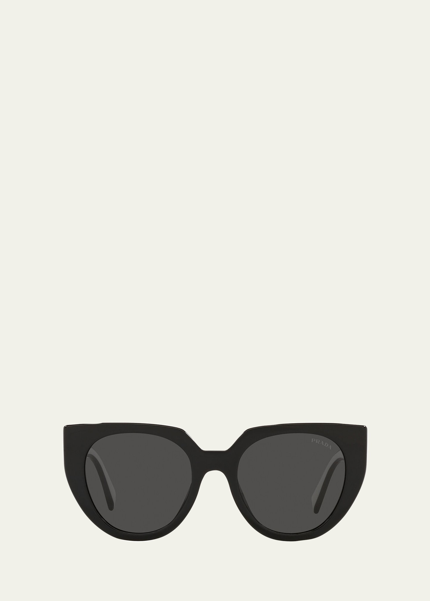 Prada Two-Tone Acetate Cat-Eye Sunglasses | Bergdorf Goodman