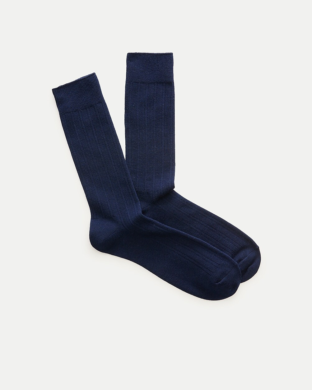 Ribbed cotton-blend socks | J. Crew US