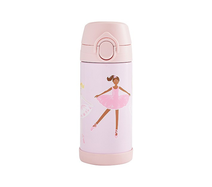 Mackenzie Pink  Ballerinas Water Bottles | Pottery Barn Kids