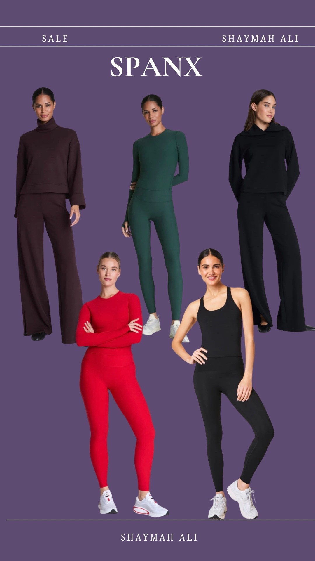 Spanx sale happening now, these picks are perfect for active & athleisure wear! 


#LTKActive #LTKootd #LTKTall