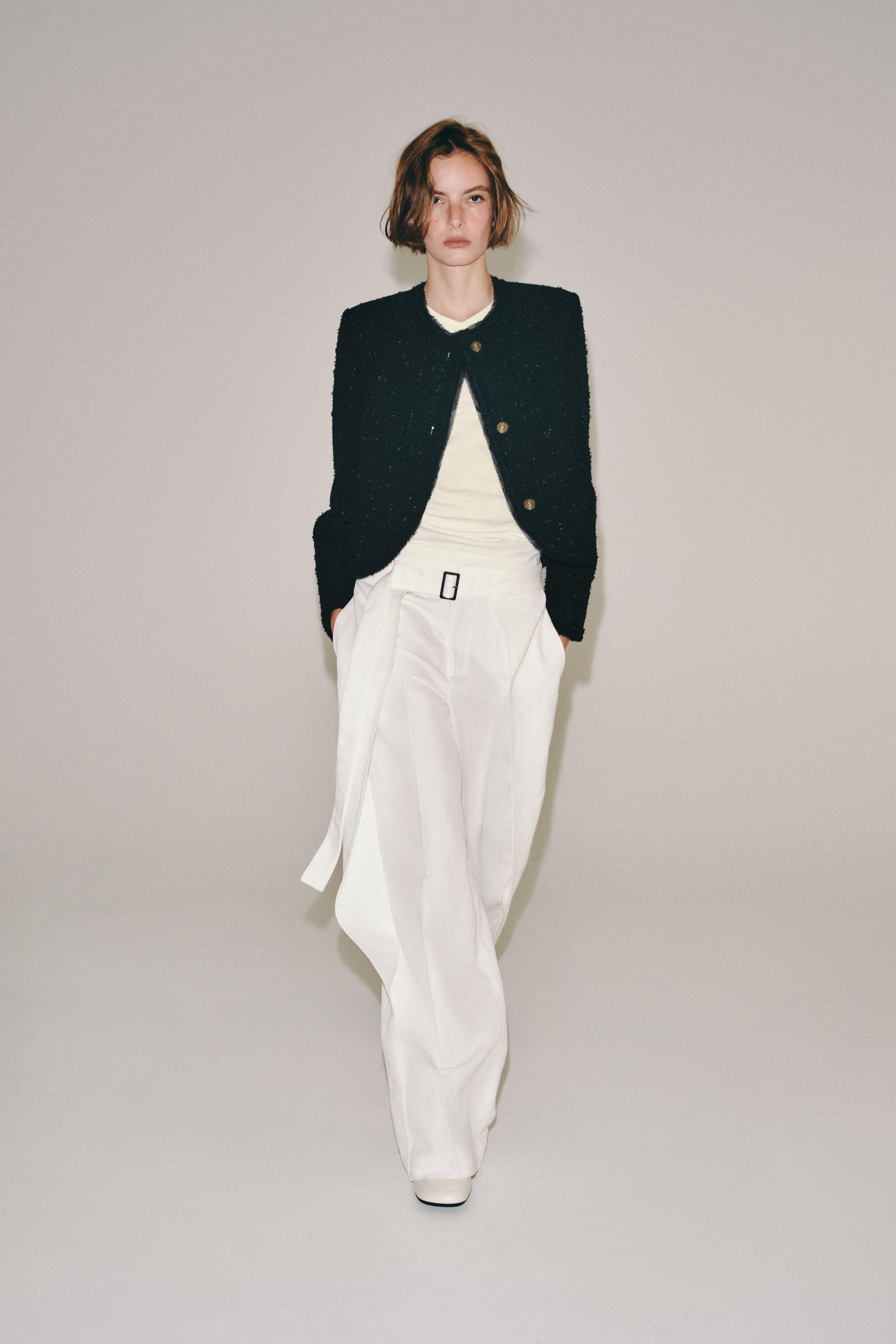ZW COLLECTION BUTTON JACKET | Zara US