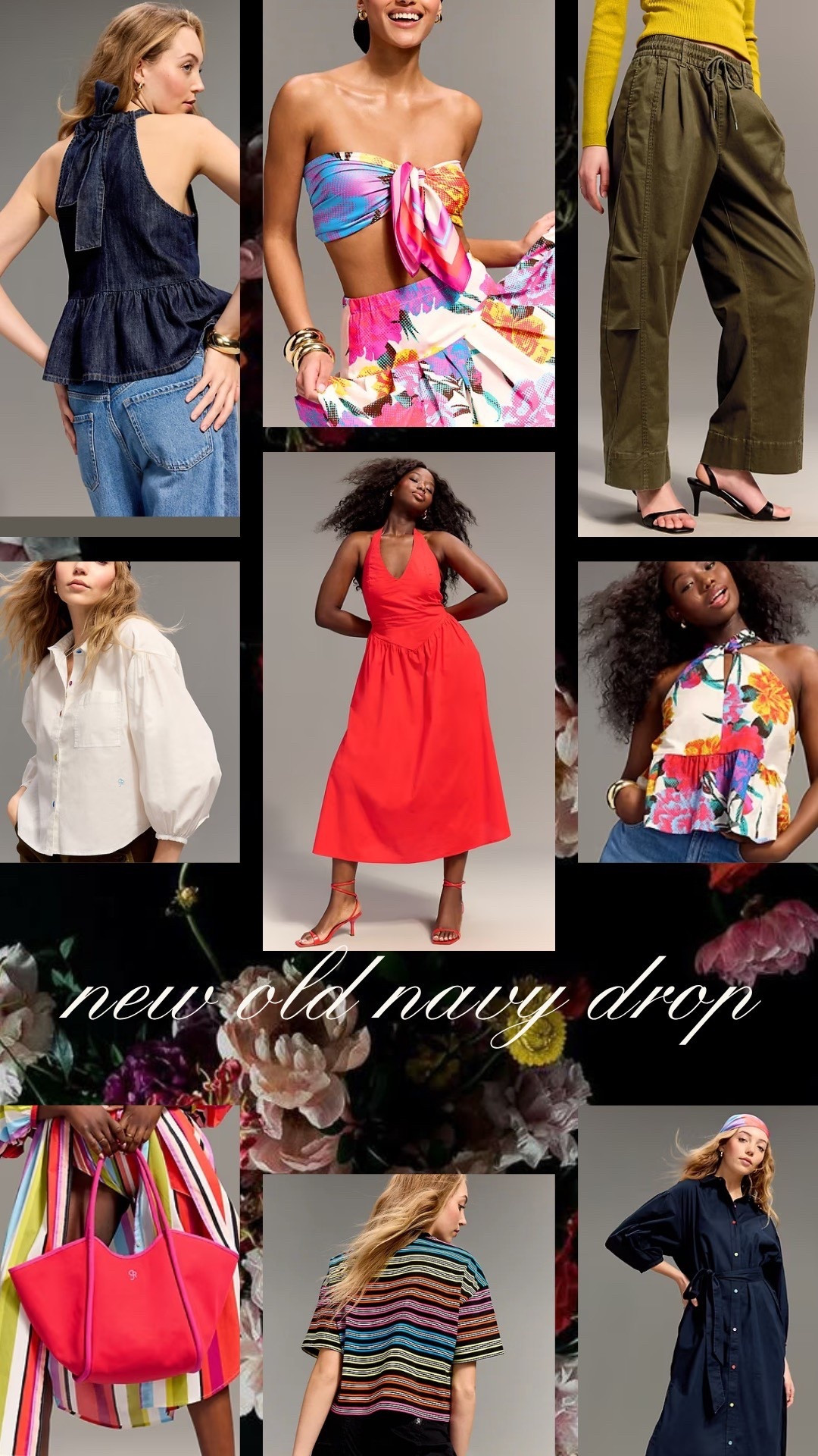 New old navy colorful spring drop, midsize style, floral, short dress, denim, barrel pants, over 40 /style

#LTKMidsize #LTKSeasonal #LTKOver40