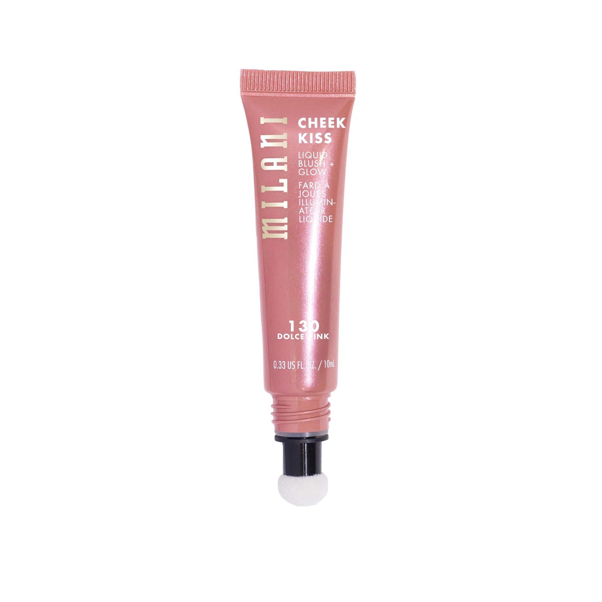 Milani Cheek Kiss Liquid Blush + Glow, Dolce Pink, 0.33 fl oz | Walmart (US)