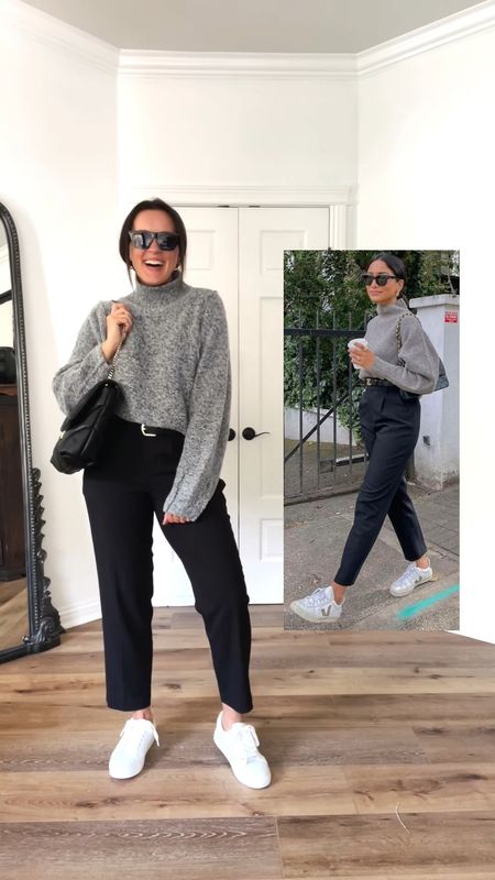 Recreating Pinterest looks on a budget!

Sizing:
Sweater-Sized up to large for looser fit
Pants-TTS, wearing 4
Shoes-TTS

Smart casual | business casual | black pants | turtleneck sweater | Target style | chinos | Sam Edelman | fashion tennies | style on a budget | affordable style 



#LTKunder50 #LTKstyletip #LTKworkwear
