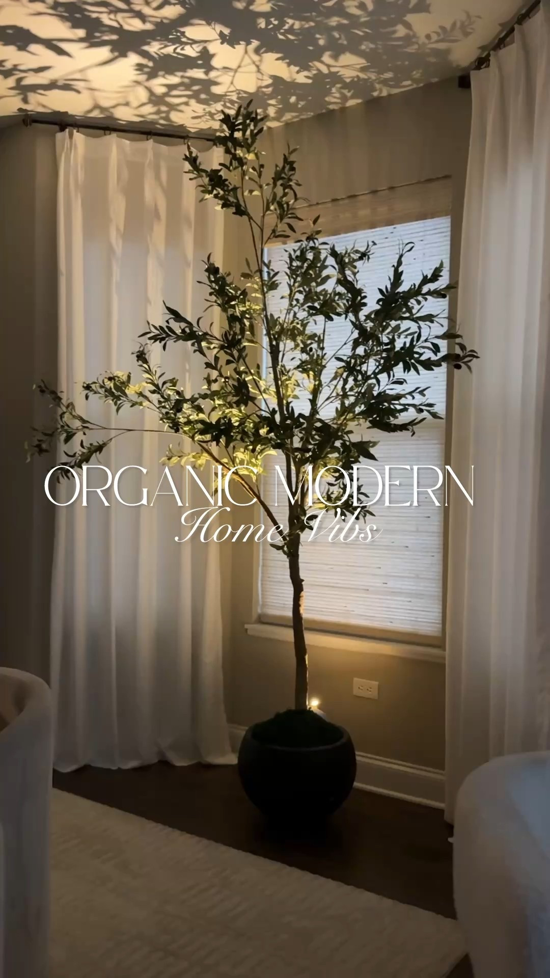 I finally decided on what to put in this bay window area. This gorgeous 8ft olive tree is on sale. the spotlight is such a vibe too

#LTKHome