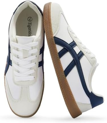Tigeridea Casual Sneakers for Women Lace Up Tennis Shoes Non Slip Women's Fashion Sneakers, Trend... | Amazon (US)