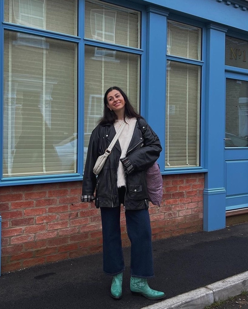 Zara, Rains, Barbour, Asos, & other stories, Ganni, Hush, H&m, transitional outfit, transitional style, winter outfit, winter fashion, wide leg jeans, cropped jeans, white oversized jumper, fluffy jumper, raincoat, waterproof coat, white crossbody bag, green boots, cowboy boots, rainy day outfit, rainy day style, winter outfit ideas, style inspiration 

#LTKeurope #LTKstyletip #LTKSeasonal