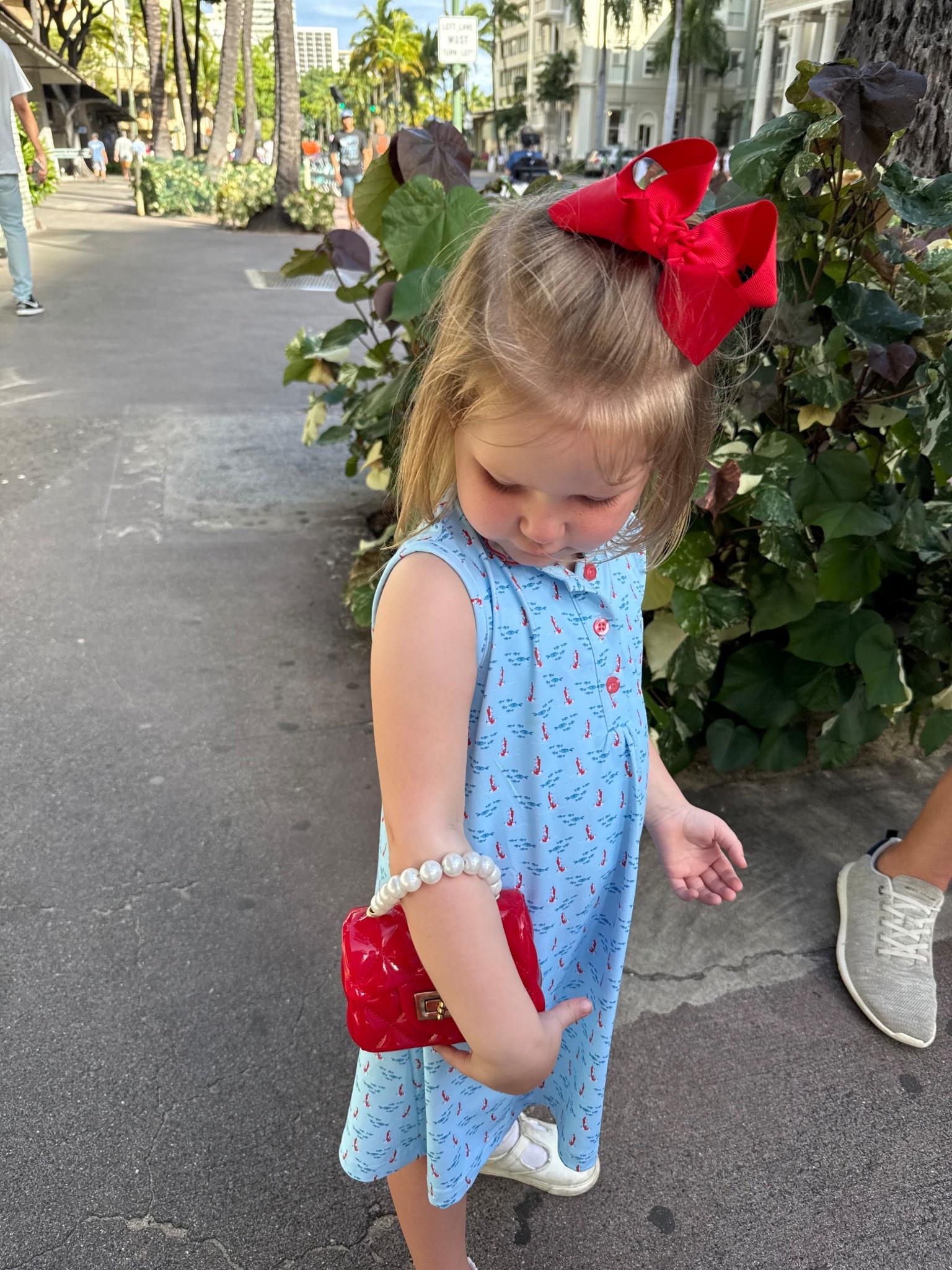 Red white & blue kids dress. Beach dress with fish  (Isla is in the small- she could have done the XS too)

#LTKFamily #LTKKids #LTKFindsUnder50