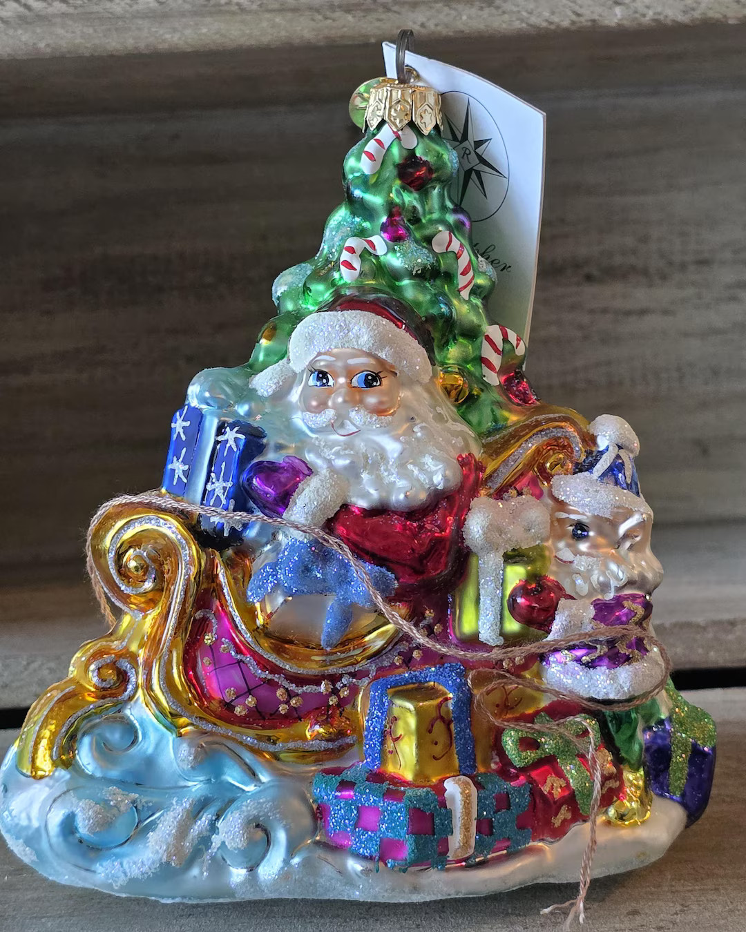 Christopher Radko 'trim A Tree-o' Glass Christmas Ornament 2000 - Etsy | Etsy (US)