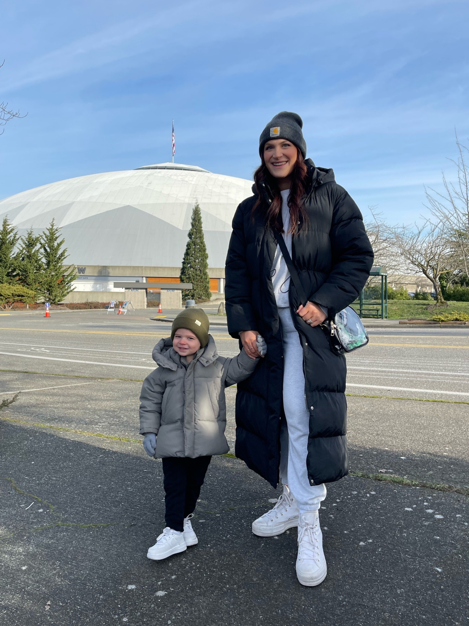 10/10 recommend taking your kids to Monster Jam 👏🏻 
#morginm #monsterjam #toddlermama 