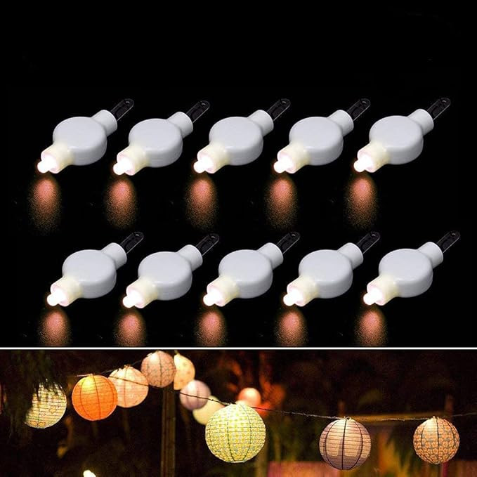 Paper Lantern Lights Battery Operated Hanging LED Lights Super Bright Easy Use Decorative Lightin... | Amazon (US)