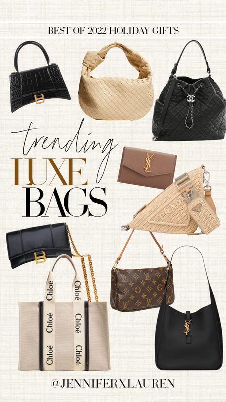 Luxury bags. Trendy luxe bags. Designer hangbags designer purse  

#LTKitbag #LTKSeasonal #LTKHoliday
