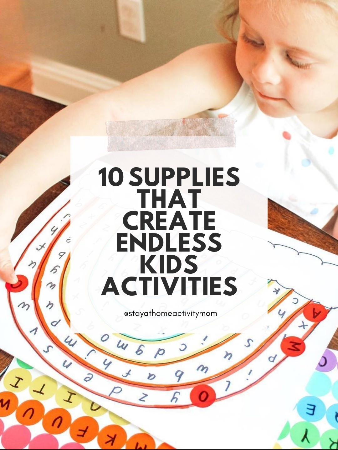 These 10 supplies create endless kids activities! More on my Instagram! 

#LTKmomlife #LTKdayinmylife #LTKKids