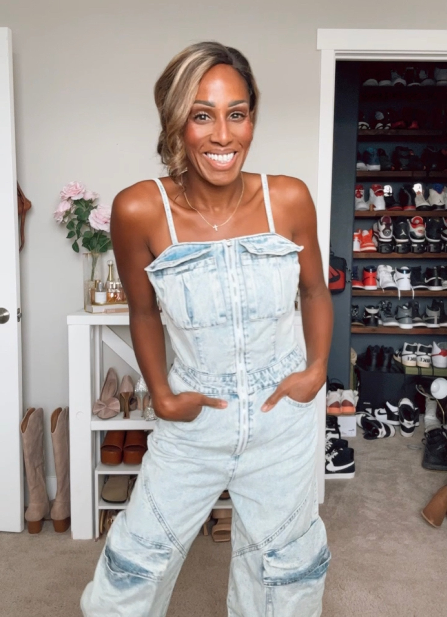 No shortage of denim jumpsuits in my closet ❤️

Wearing a small 

#shein #denimjumpsuit #jumpsuit #denim #ootd #fallfashion 

#LTKfindsunder50 #LTKstyletip #LTKover40
