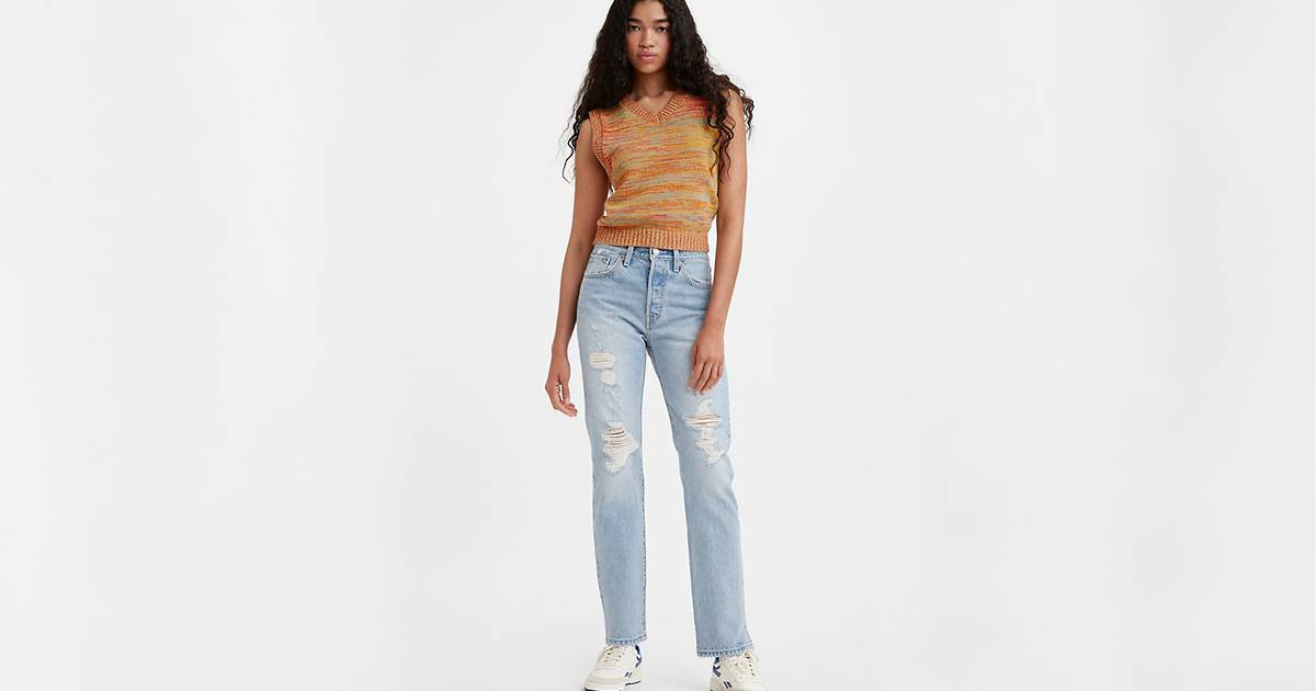 501® Original Fit Women's Jeans - Light Wash | Levi's® US | LEVI'S (US)