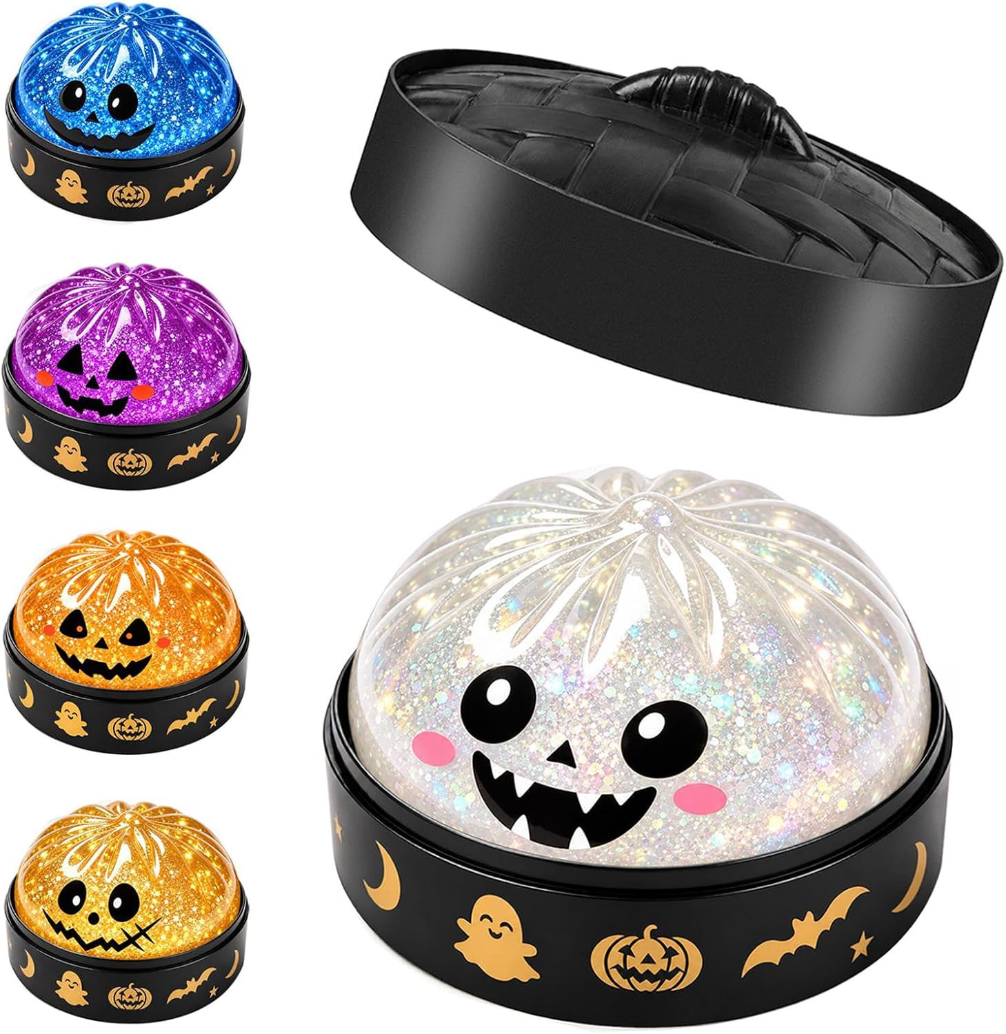 Halloween Squishy Dumpling, Spooky Sensory Dumpling Squeeze Toys for Halloween & Daily Use(White) | Amazon (US)