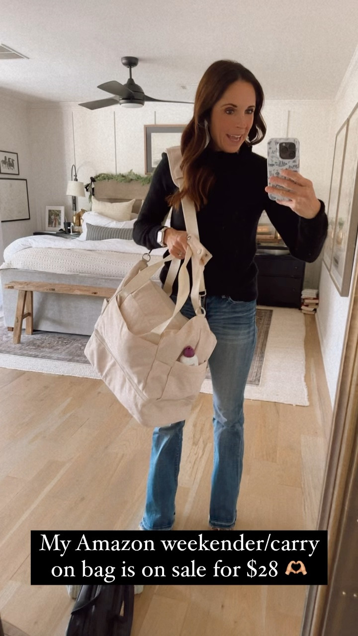 My Amazon weekender carry on bag is on a huge sale- just $28 for Black Friday 🙌🏻 

#LTKtravel #LTKfindsunder50 #LTKCyberWeek