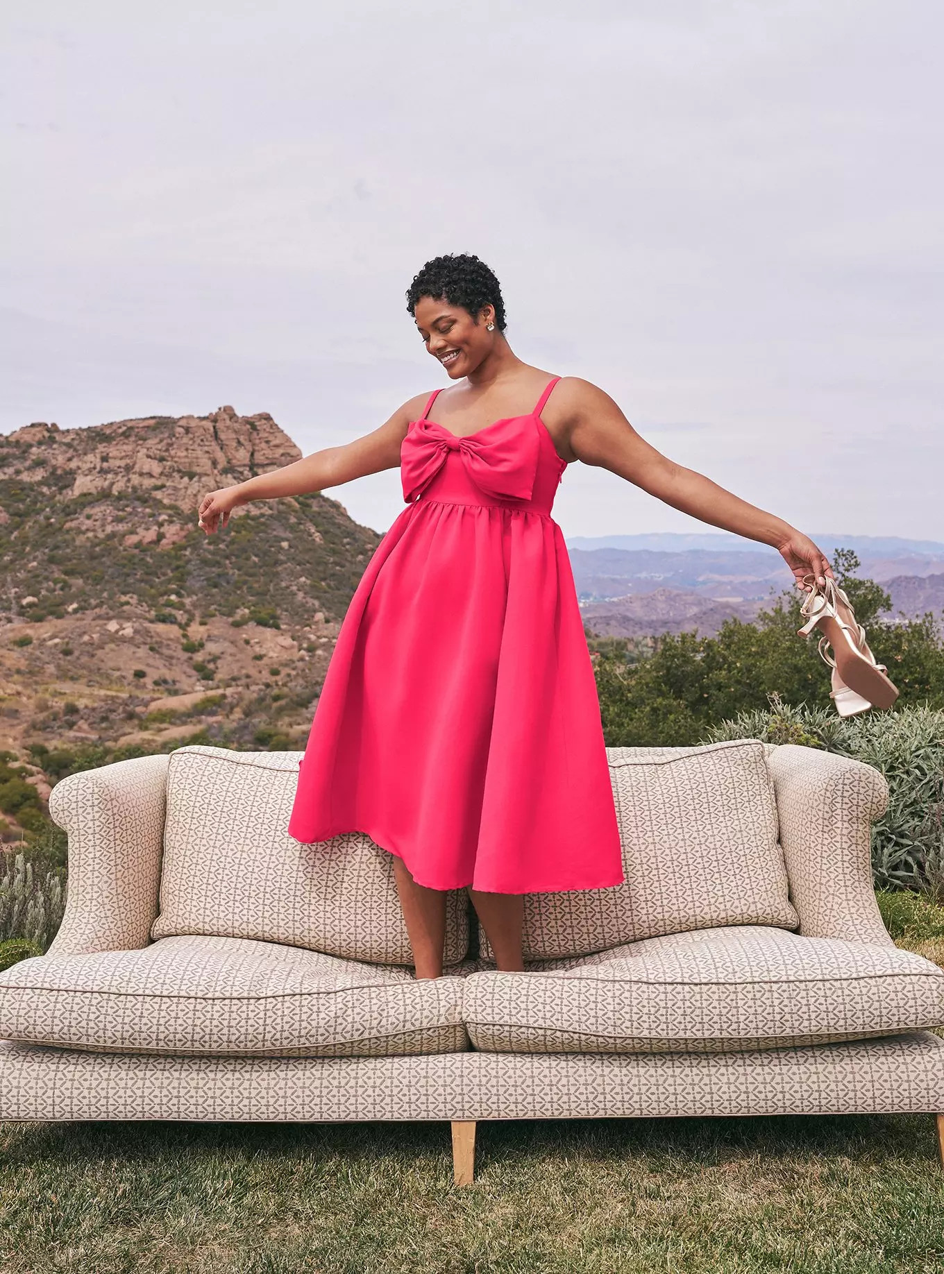 Belle Isle Bow Midi Dress | Torrid (US & Canada)