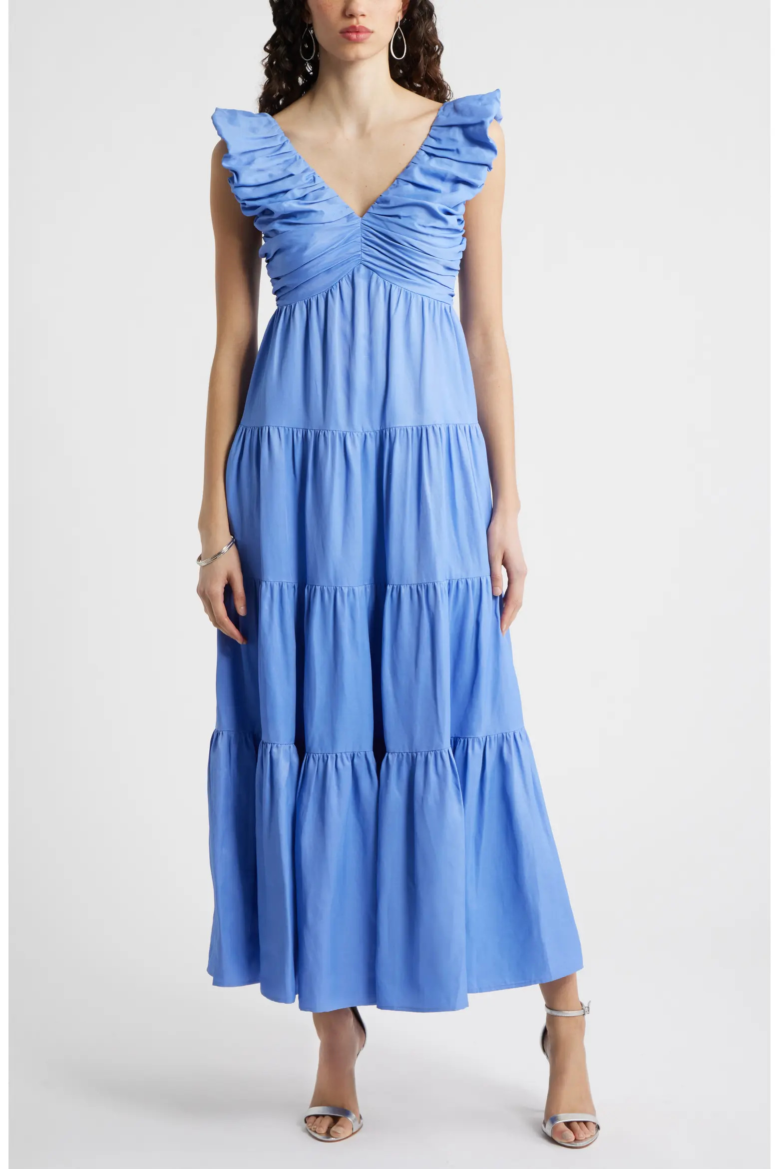 Ruffle Maxi Dress (Women) | Nordstrom | Nordstrom