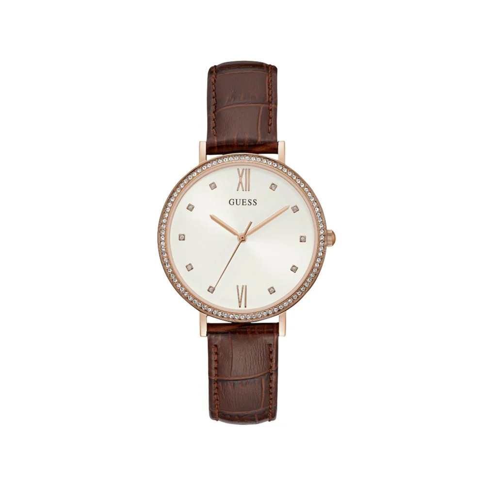 Guess Leather Women's Watch | Shop Simon