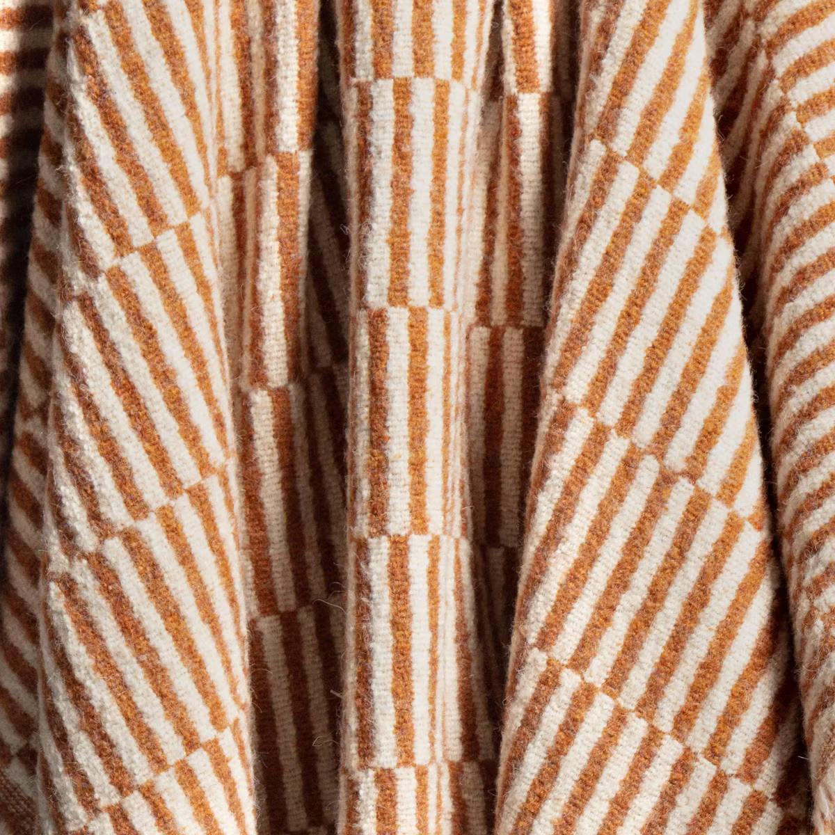 Woven Linework Throw Dark Tan/Cream - Threshold™ | Target