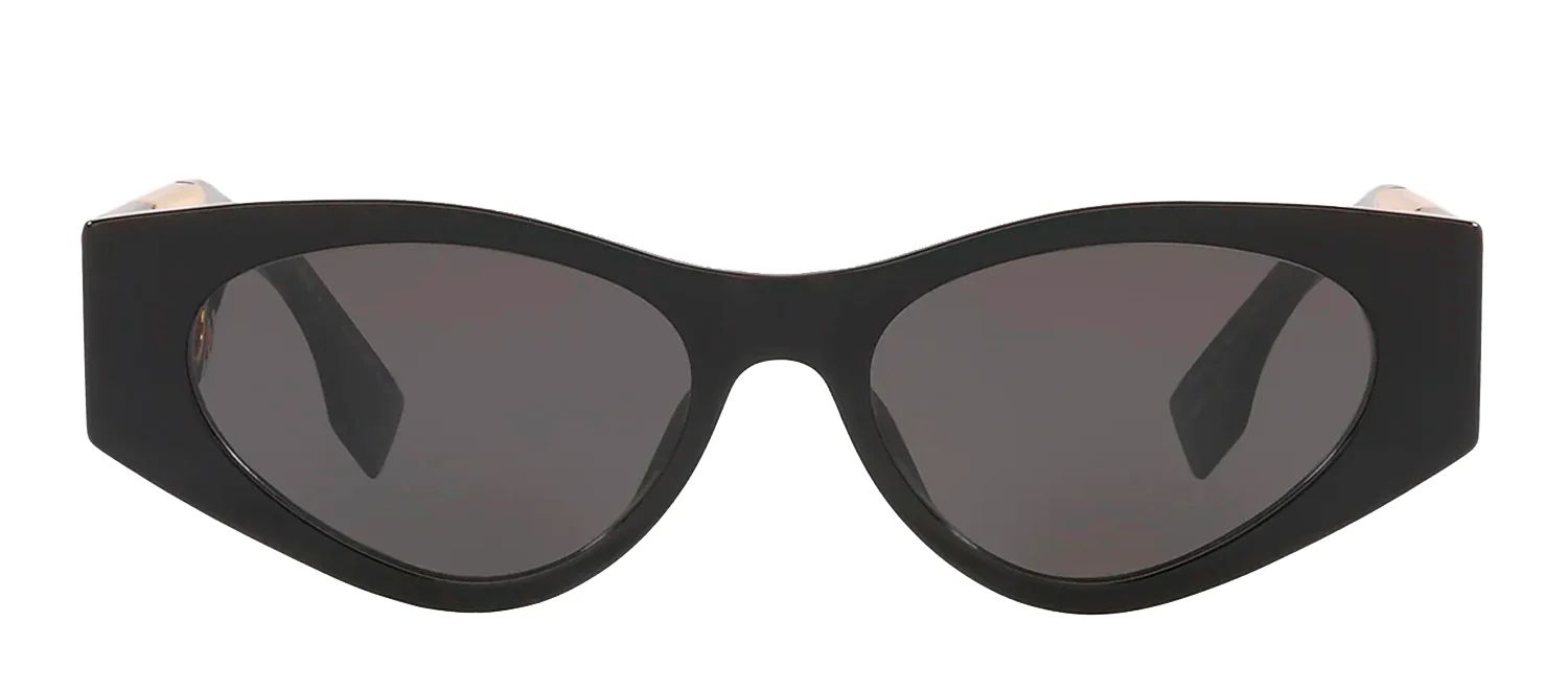 Fendi O'LOCK FE40049I 01A Cat Eye Sunglasses | SOLSTICE