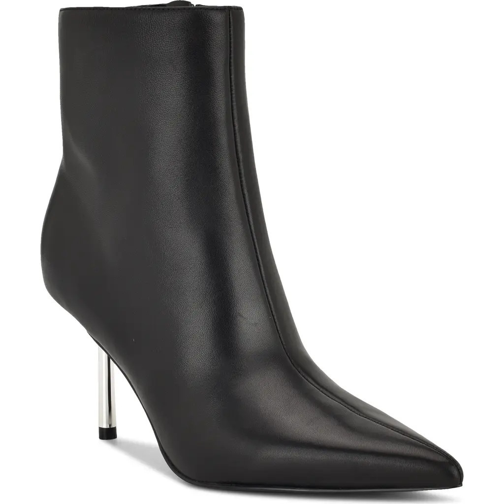 Nine West Narend Pointy Toe Bootie in Black at Nordstrom, Size 11 | Nordstrom