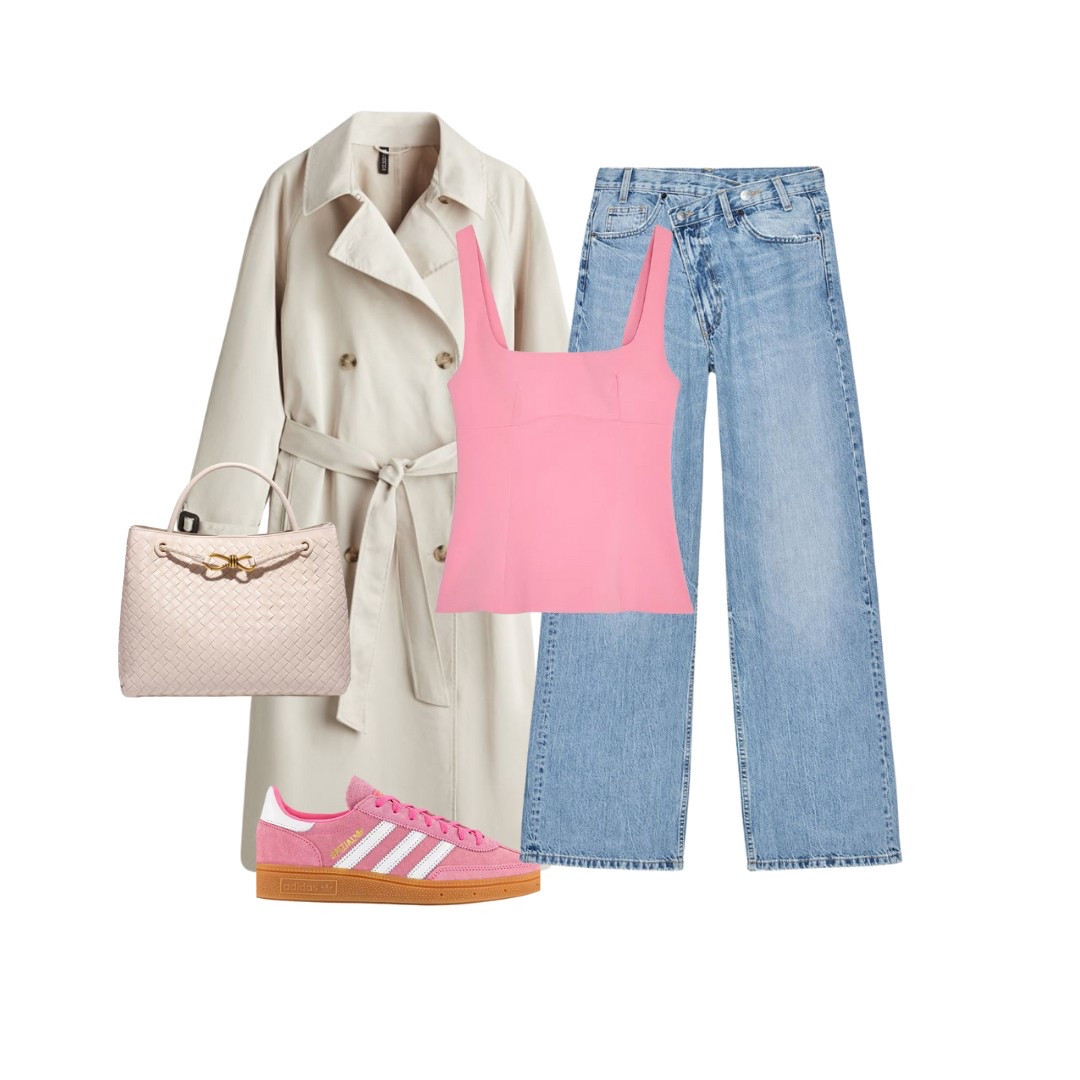 Spring inspired outfit 💕🫶🏻 pinks Zara adidas spring summer 

#LTKmidsize #LTKspring #LTKuk