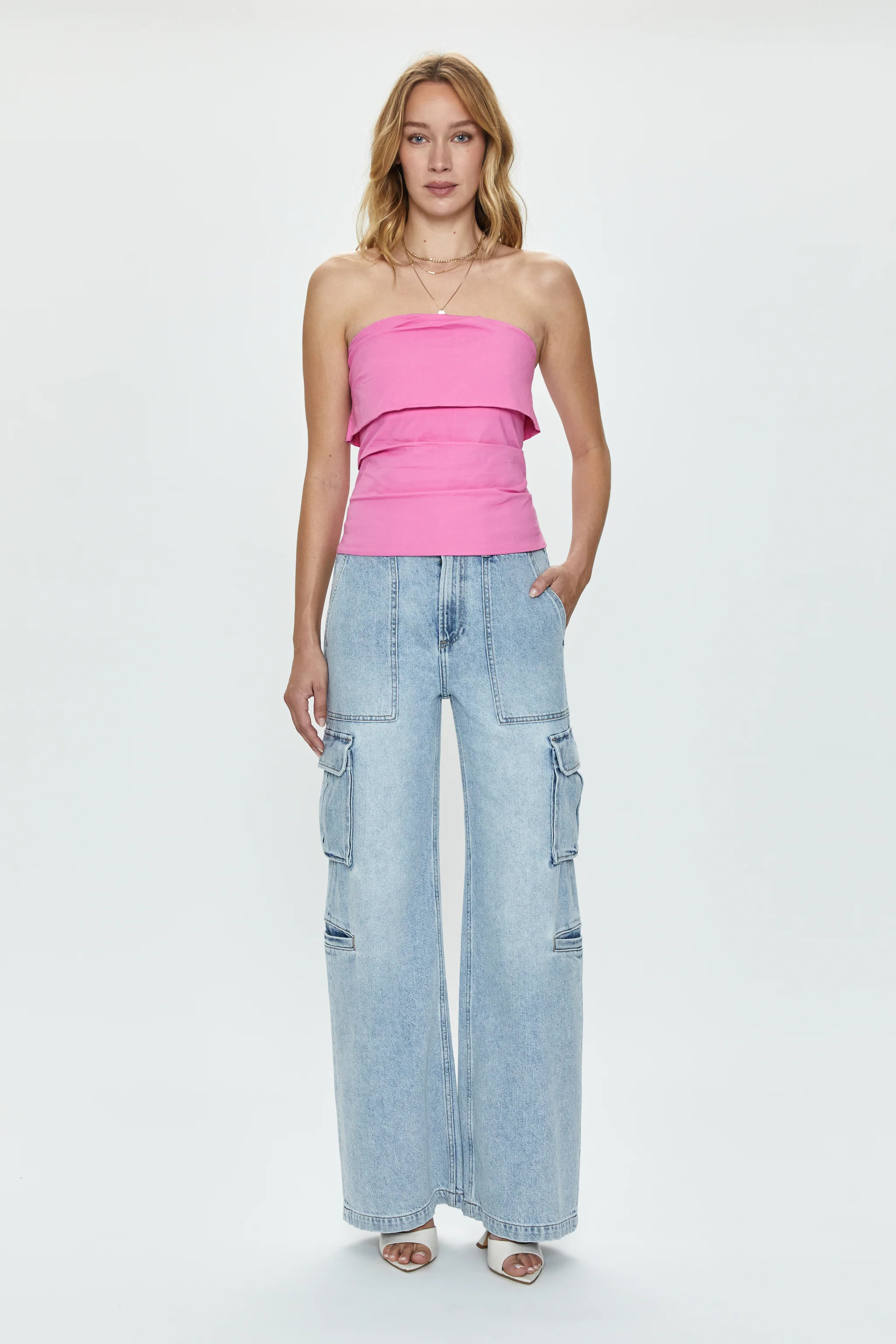 Milo Utility High Rise Ultra Wide Leg - Riviera | Pistola Denim