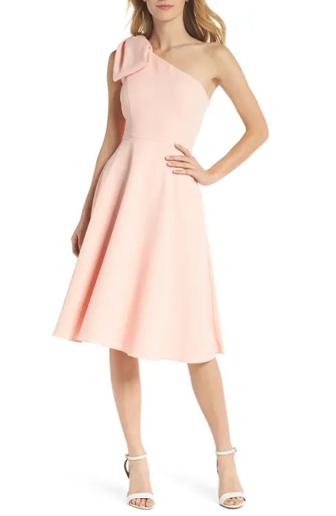 Gal Meets Glam Collection Yvonne Dream Crepe One-Shoulder Dress | Nordstrom