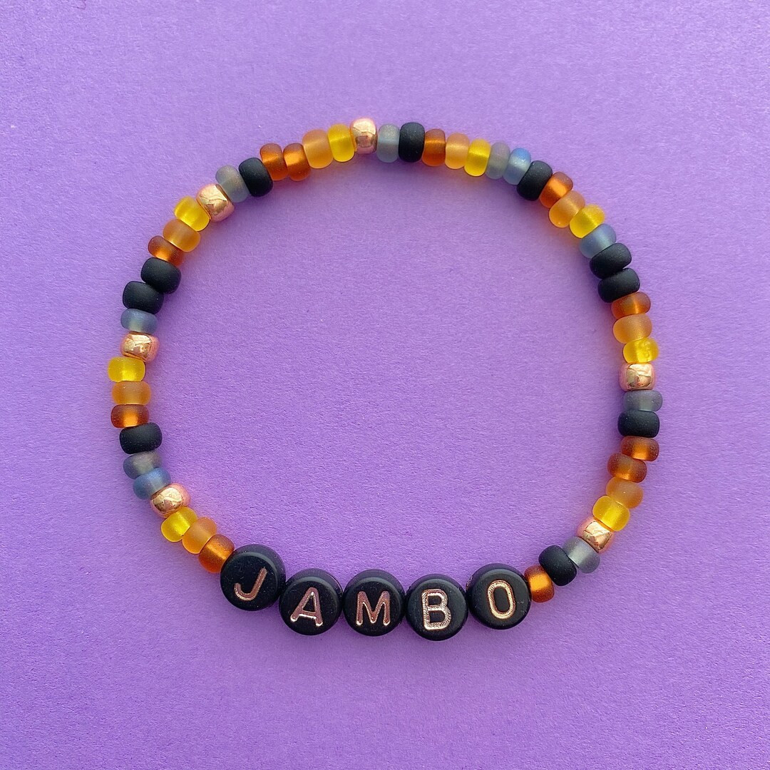 Animal Kingdom Lodge Jambo Beaded Bracelet - Etsy | Etsy (US)