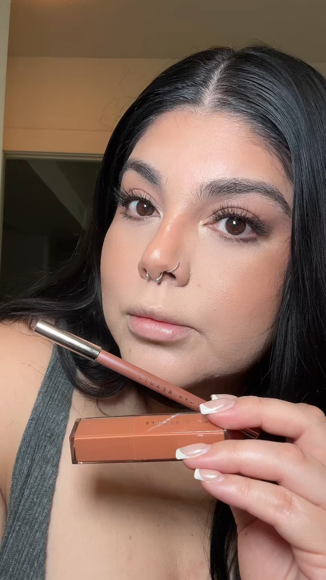 Lip combo using Fenty Beauty 🤎 

Lip liner: pnut butta & Gloss bomb stix: sorta selfish 



#LTKStyleTip #LTKPlusSize #LTKVideo