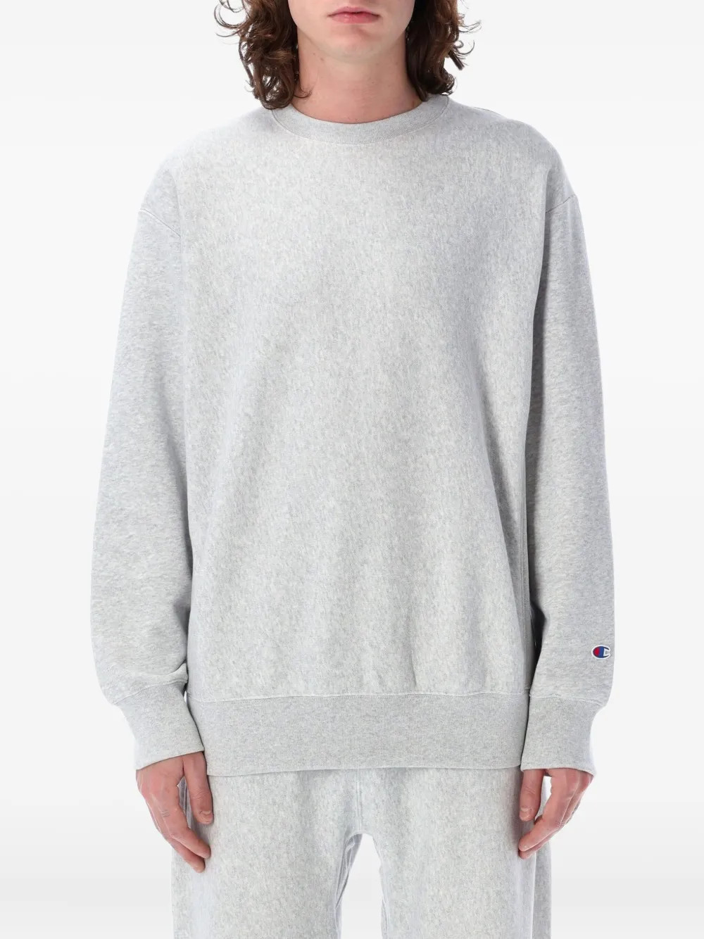 Champion crew-neck sweatshirt - Grey | Farfetch Global