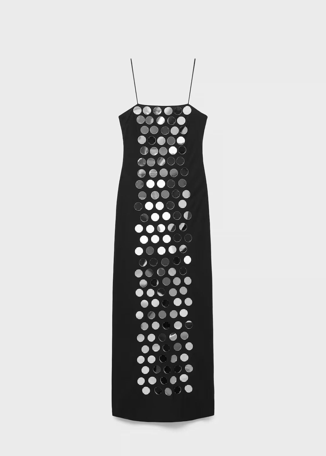 Dress with mirrors and back opening - Women | MANGO United Kingdom | MANGO (UK)