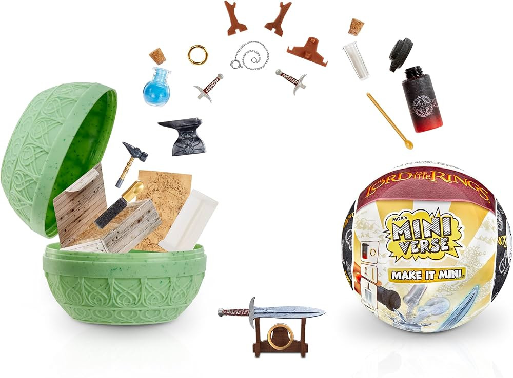 MGA's Miniverse Make It Mini The Lord of The Rings Mini Collectibles, Blind Packaging, DIY, Resin... | Amazon (US)