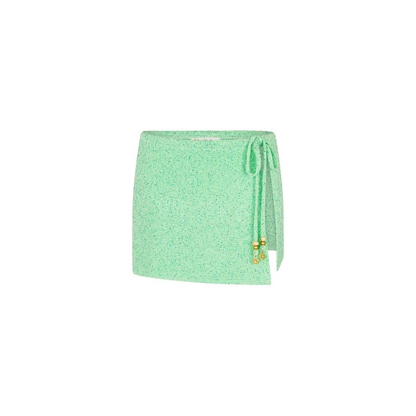 Side Tie Knit Sarong - Sea Glimmer | Kulani Kinis US