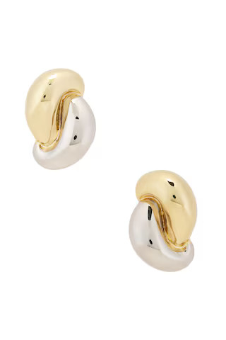 LELET NY Cami Metal Earrings in Mixed Metal from Revolve.com | Revolve Clothing (Global)