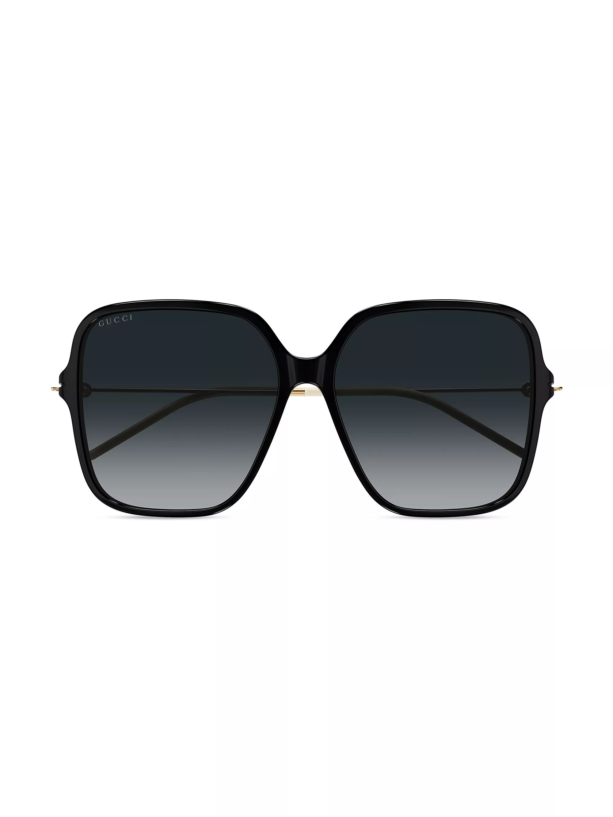 Skinny Specs 60MM Square Sunglasses | Saks Fifth Avenue