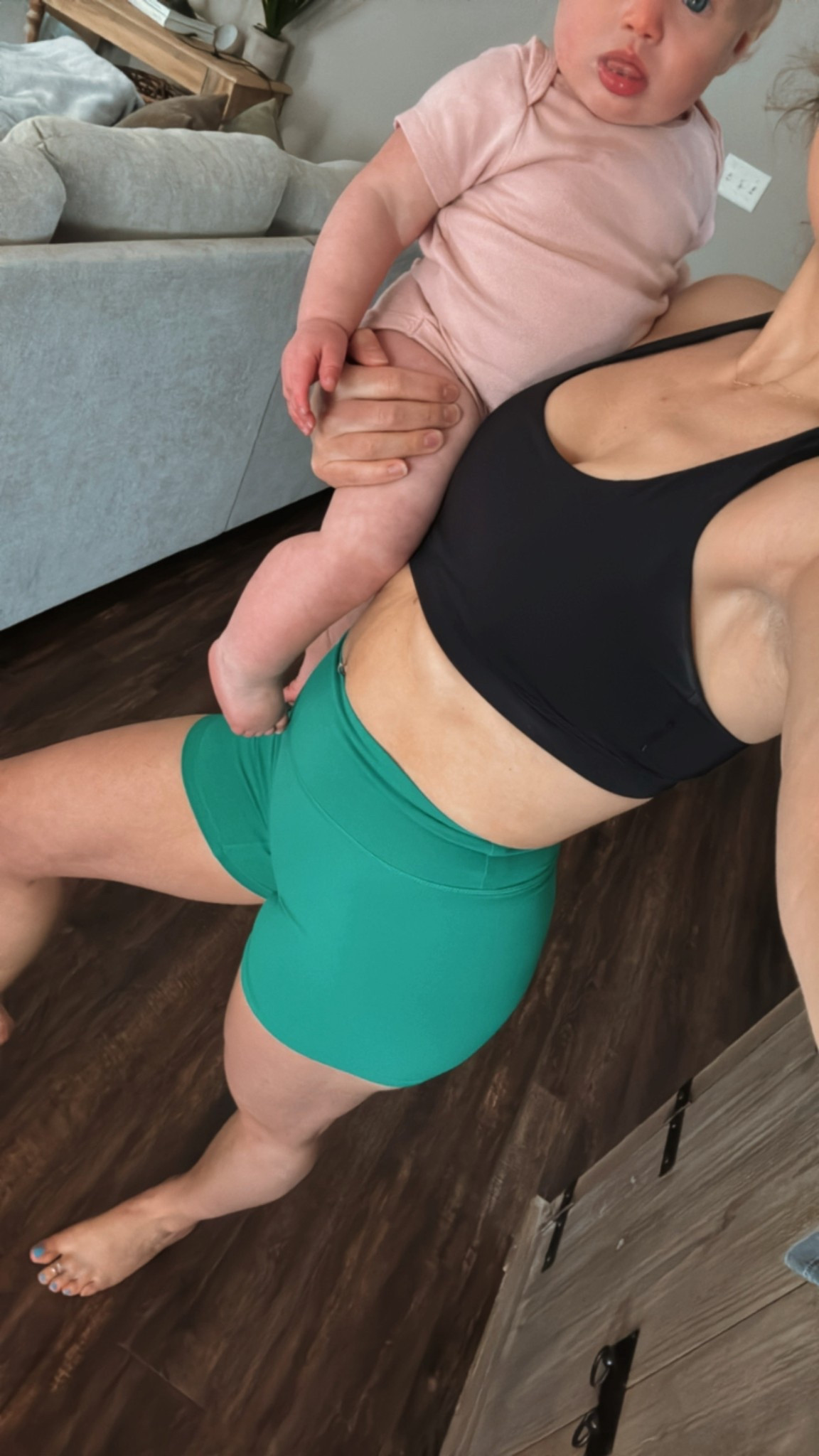 Today’s work outfit😻 P’tula active has my favorite shorts and leggings 

#LTKActive