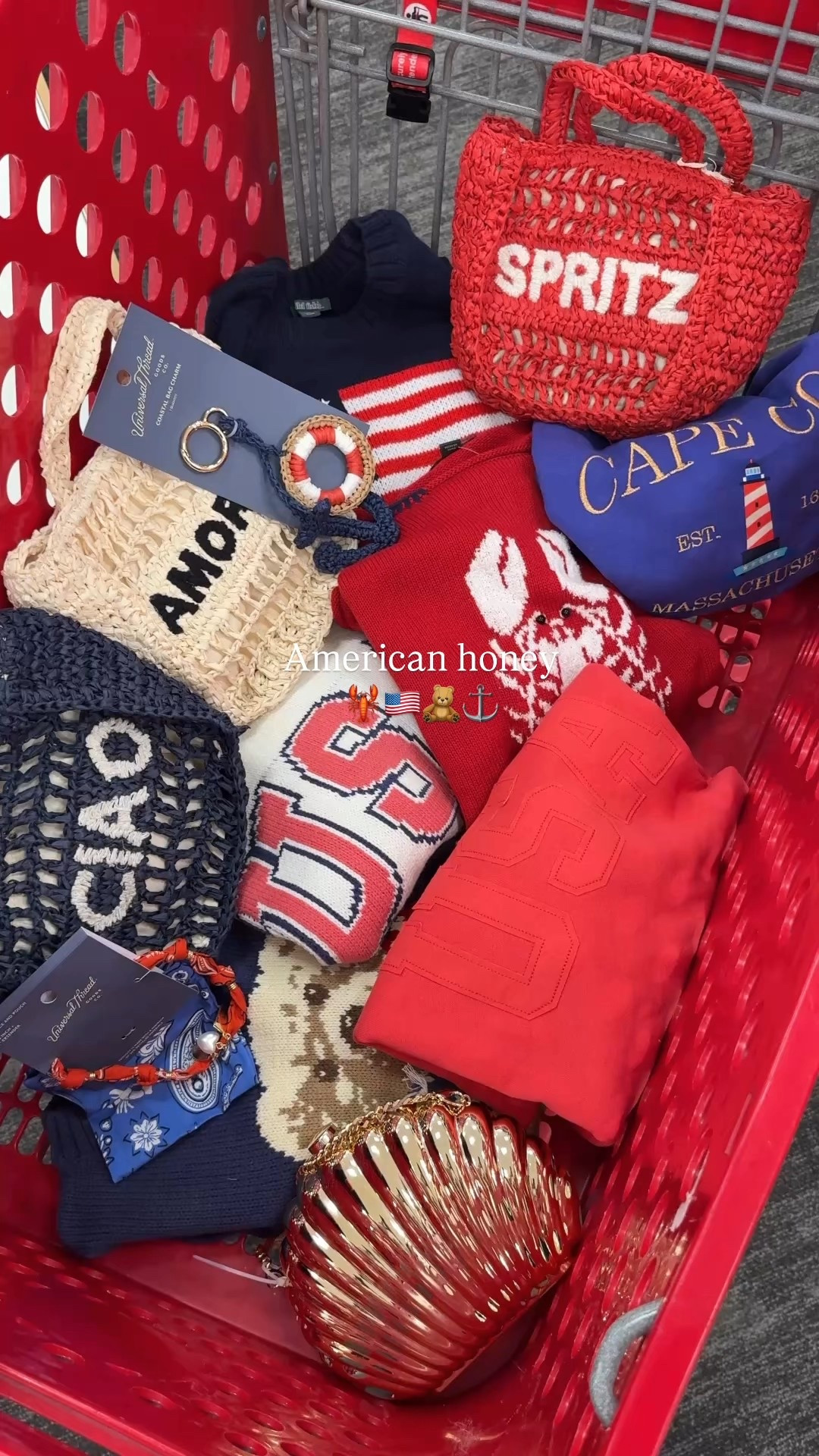 The patriotic section at Target just did what needed to be done. 🇺🇸 🦞 That lobster sweater? Anthro vibes! And the teddy bear is serving vintage Ralph Lauren in the cutest way. 🧸 

#LTKSeasonal #LTKStyleTip #LTKFindsUnder50