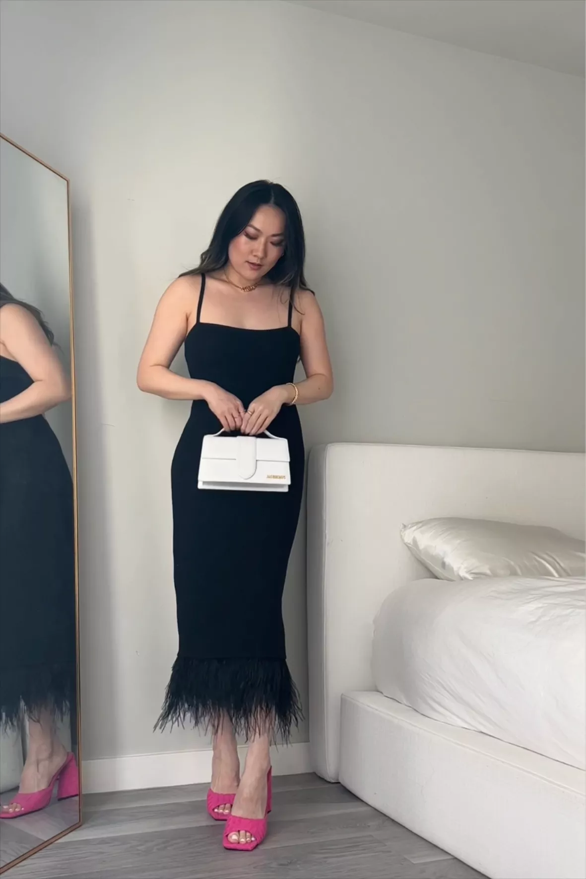 Rhea Open Stitch Mini Dress in … curated on LTK