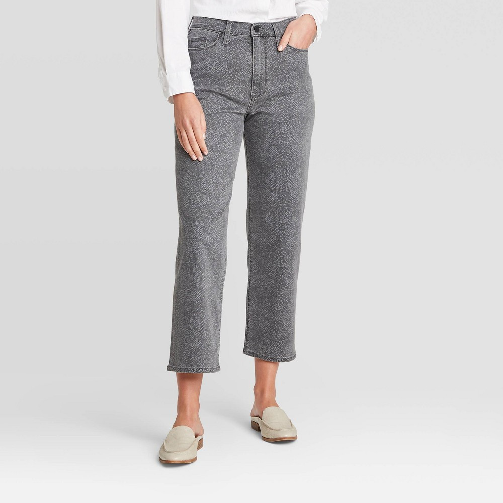 Women's High-Rise Vintage Straight Jeans - Universal Thread Dark Gray 2 | Target