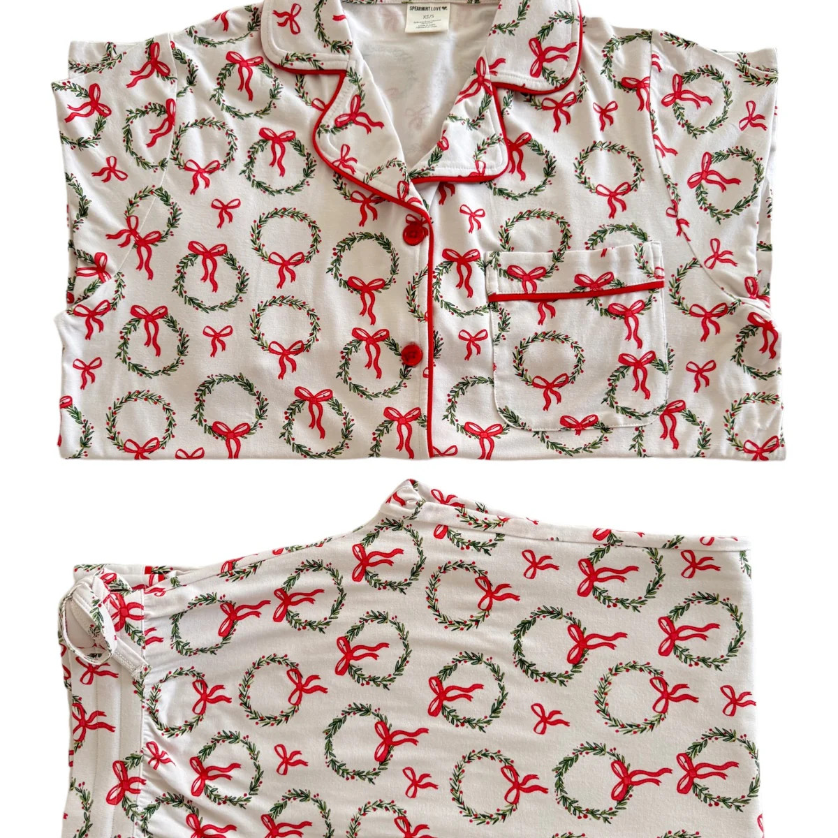 Women's Lounge Set, Wreath | SpearmintLOVE