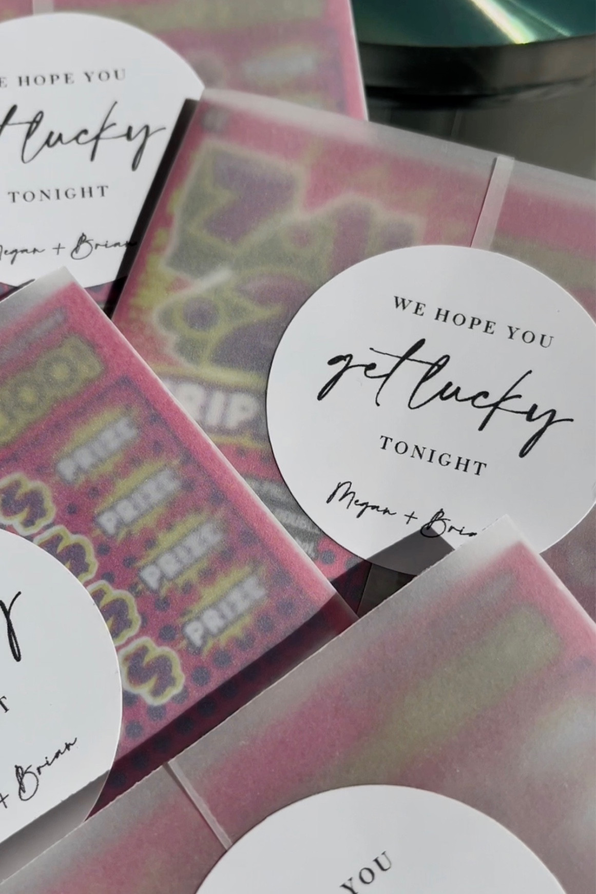 Wedding Lotto Ticket Favors


#LTKwedding