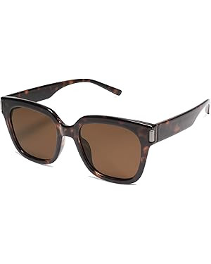 SOJOS Classic Polarized Sunglasses for Women Men Trendy Square Frame SJ2149 | Amazon (US)