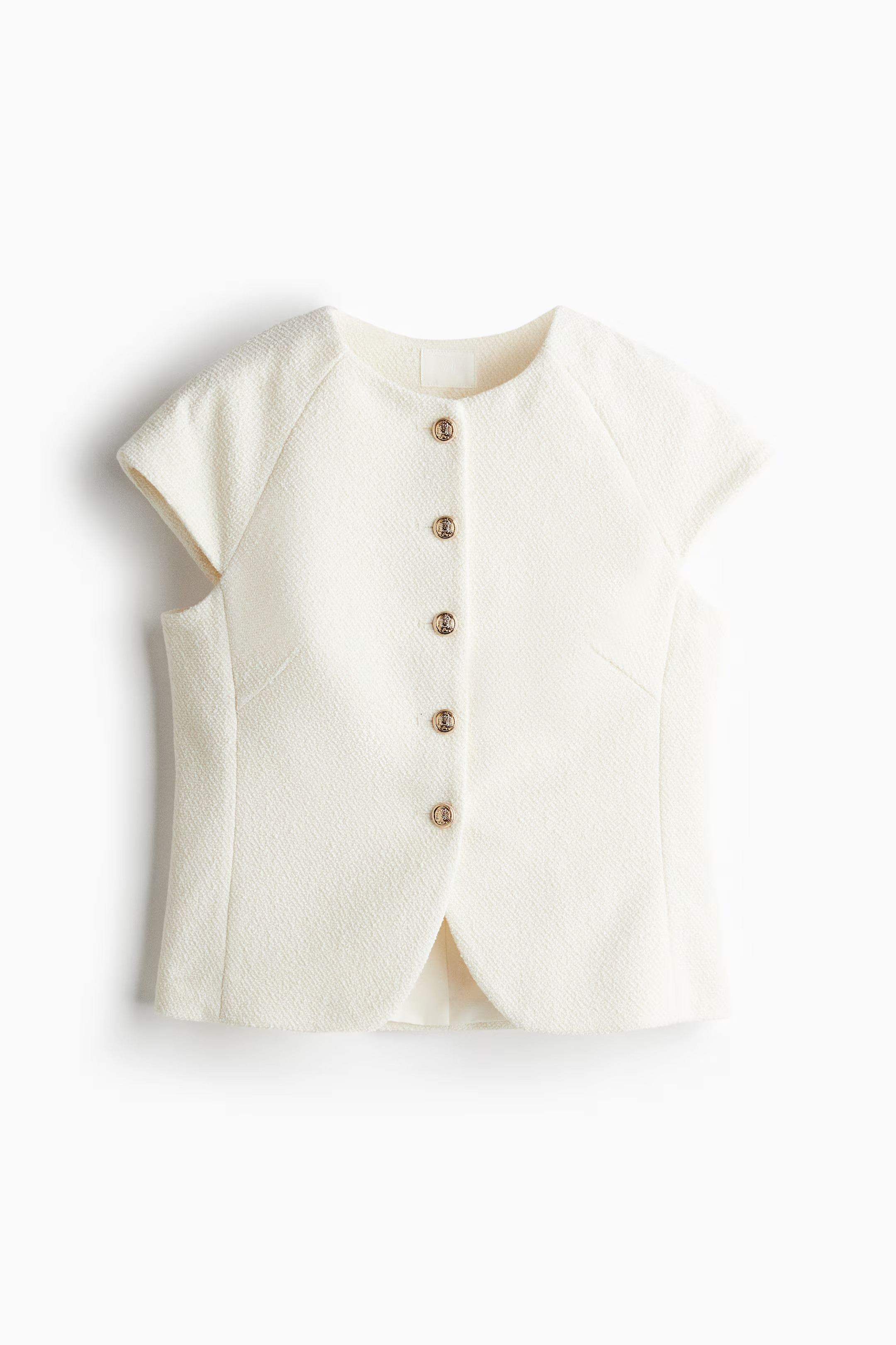 Button-front top | H&M (UK, MY, IN, SG, PH, TW, HK)