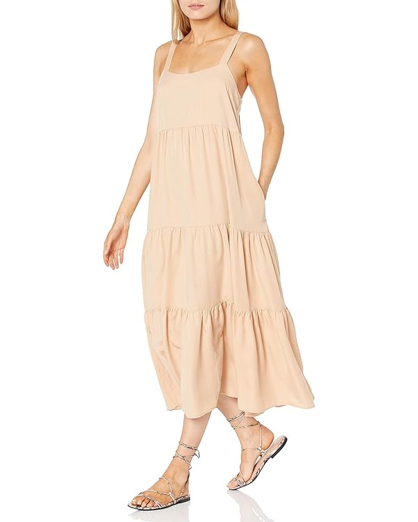 The Drop Women's Britt Tiered Maxi Tent Dress | Amazon (US)