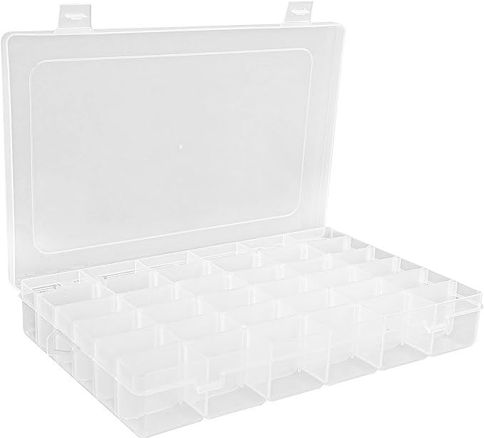 PANTRY X plastic organizer box with dividers for Bead organizer, Fishing tackles, Jewelry, Craft ... | Amazon (US)